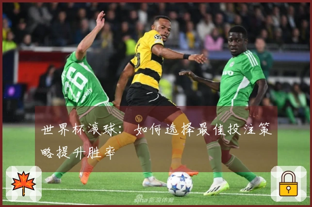 世界杯滚球：如何选择最佳投注策略提升胜率
